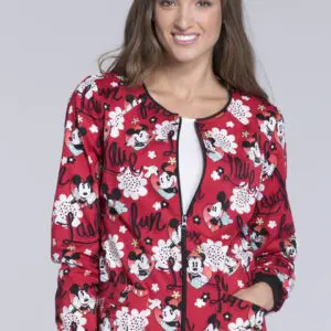 Zip Front Warm-Up Jacket